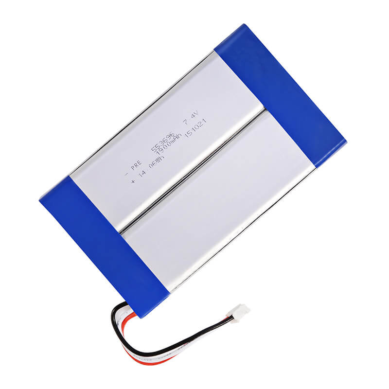 553696-1900mAh-7.4V串聯聚合物電池組